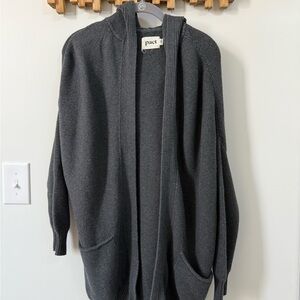 Pact Hooded Cocoon Sweater